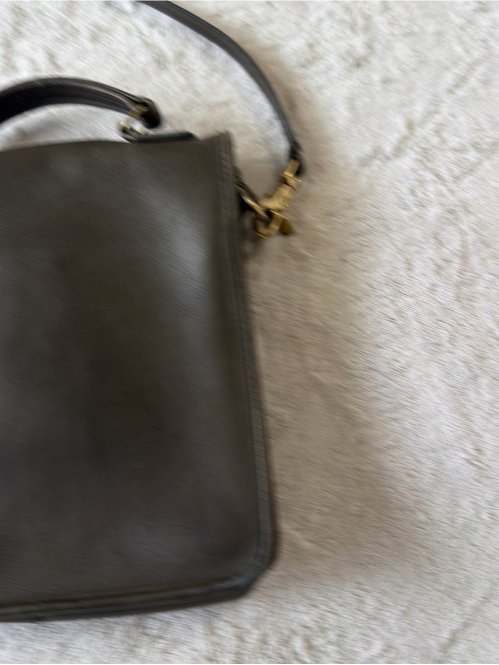 Vintage Coach Station Crossbody Bag No 0710-351 RARE Dark Olive Green! Pre-1994. - Picture 8 of 15